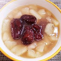 #少盐饮食 轻松生活#红枣雪梨西米羹的做法图解9