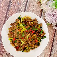 #感恩节为TA做顿饭#芹菜炒牛肉的做法图解1
