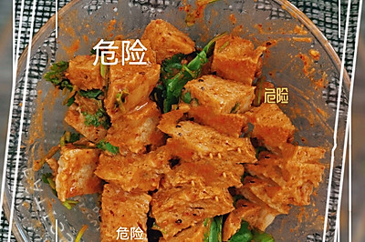 到饭店必点的麻酱面筋