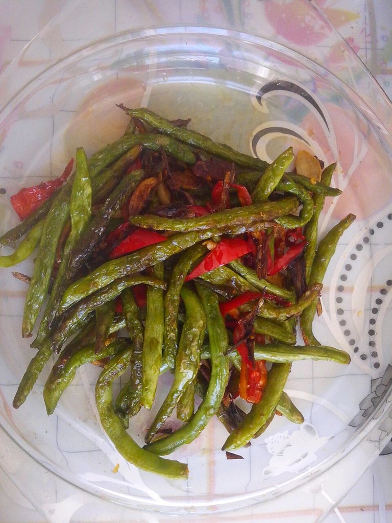 Stir fried beans