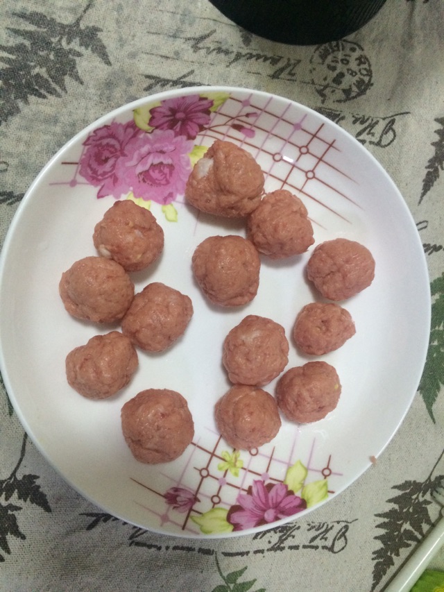 Candy「小食光」2: 快手手工肉丸的做法图解6