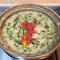 牛肉窝蛋生菜粥的做法图解5