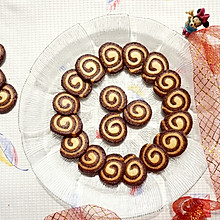 #豆果10周年生日快乐# 三色旋纹饼干