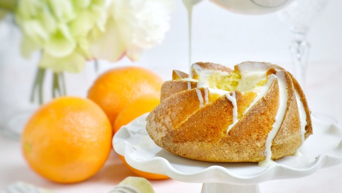 超级简单的橙味蛋糕