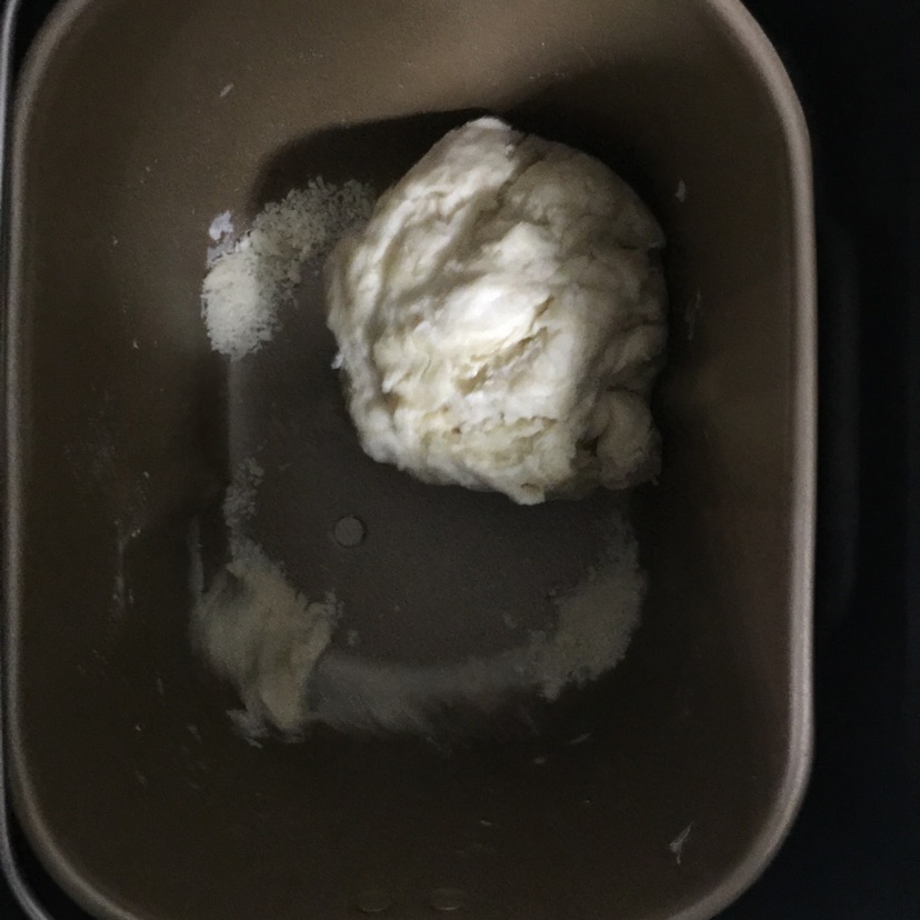 蜜豆刀切馒头---一次发酵的做法图解1
