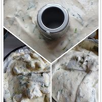 茼蒿芝麻戚风蛋糕的做法图解8