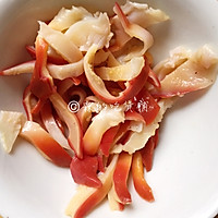 #节后清肠大作战#红绿配 荷兰豆拌北极贝的做法图解5