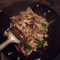 素炒平菇的做法图解4