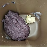 红糖麻薯黑米吐司的做法图解3