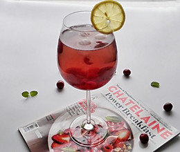 蔓越莓气泡酒#苺汁苺味#的做法