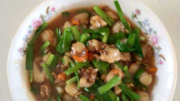 韭菜海鲜