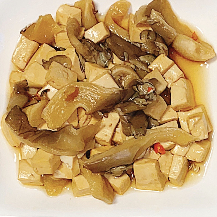 减脂餐 | 平菇烧豆腐 有利蛋白质吸收的做法