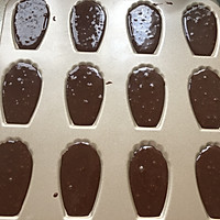 植物油版巧克力可可玛德琳 ukoeo 高比克风炉制作的做法图解6