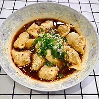酸汤饺子的做法图解4