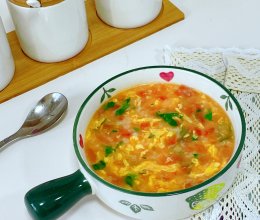 #美味开学季#西红柿疙瘩汤的做法