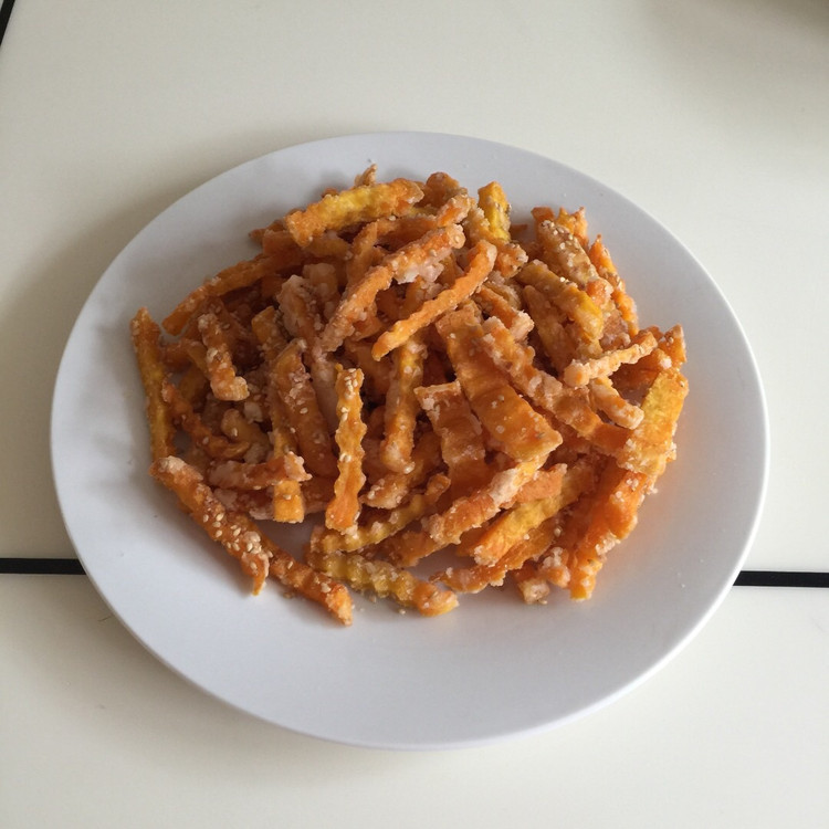 好管家芝麻薯条的做法