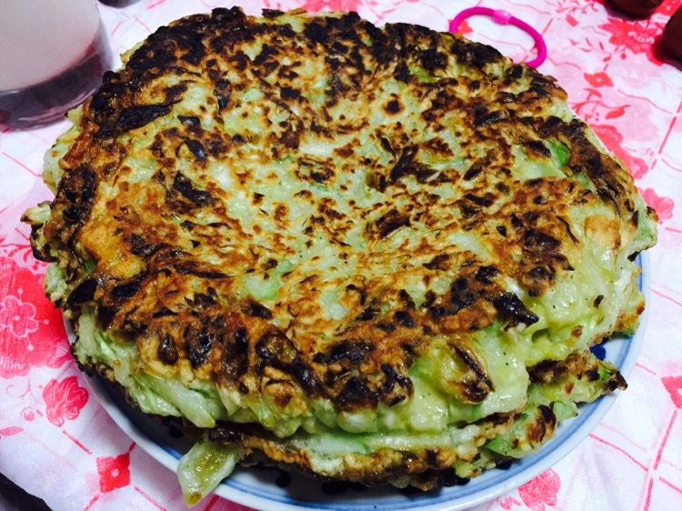 圆白菜饼的做法图解7