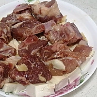 豆腐蒸排骨的做法图解3