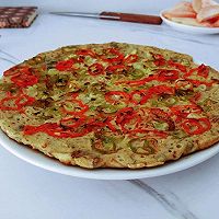 秋葵蛋饼椒椒葱的做法图解10