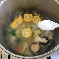年夜饭之5-时蔬排骨汤的做法图解4