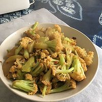 尹氏素炒有机菜花的做法图解8