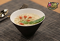 菊花豆腐汤——《茜你一顿饭》最美素斋的做法