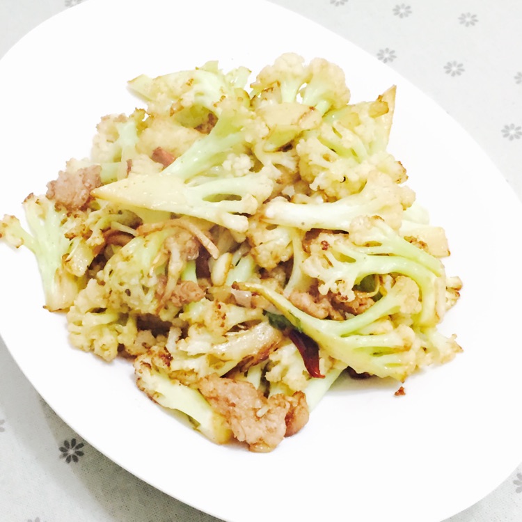 干锅花菜的做法图解4