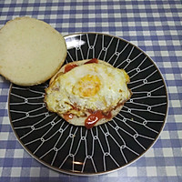 #换着花样吃早餐#自制鸡排汉堡包的做法图解5