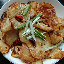 土豆新吃法（干锅土豆片）