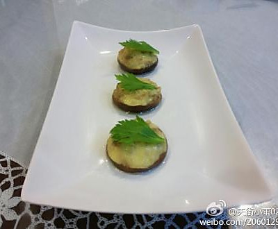 肉末乳酪焗香菇