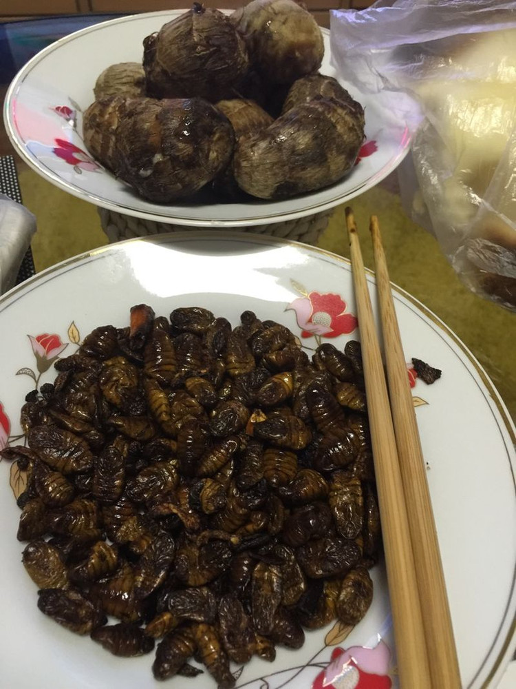 小炒蚕蛹的做法