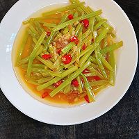 开胃菜：酸辣空心菜梗的做法图解7