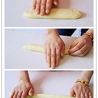 布里欧修辫子面包（三股辫）的做法图解8
