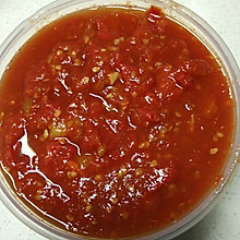 西红柿辣椒酱