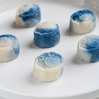 低糖芋泥青花瓷冰皮月饼的做法图解16