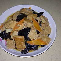 红烧冻豆腐的做法图解5