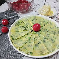 #餐桌上的春日限定#韭菜鸡蛋饼的做法图解7