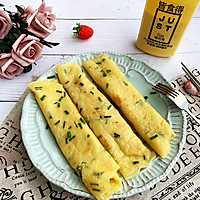 #植物蛋 美味尝鲜记#皆食得JUSTEGG广东鸡蛋葱花咸薄餐的做法图解12