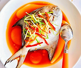 #吃出健康，解决假胖#水煮鲳鱼的做法