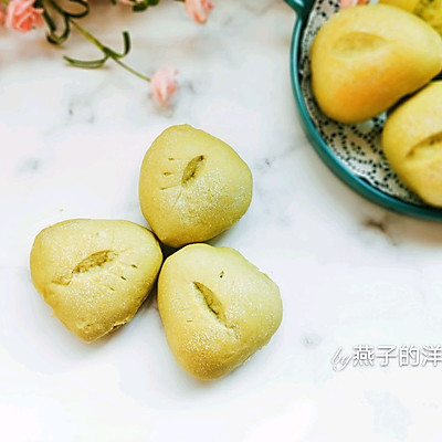 抹茶圣诞小树餐包