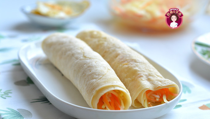 低脂早餐——土豆丝卷饼