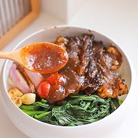 #烤究美味 灵魂就酱#烤肉拌饭的做法图解12