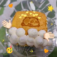 #烘焙美学大赏#趴趴熊云朵蛋糕！的做法图解7