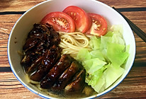 照烧鸡腿面（家常版）的做法