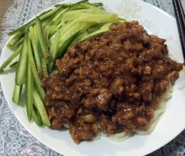 家常炸酱面的做法