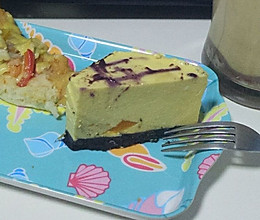 8寸芒果芝士蛋糕(免烤箱)的做法