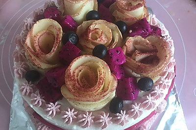 玫瑰花园蛋糕