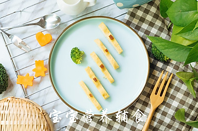 宝宝辅食-白菜海米手指条