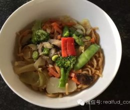 一份即食面30分钟变身一份健康餐的做法