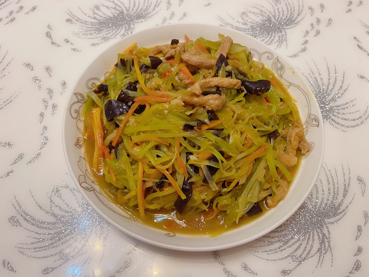 泡菜版鱼香肉丝的做法